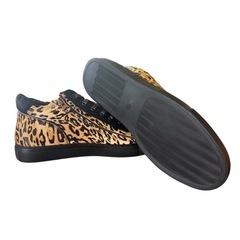 【新品】ENZO RAUDi レオパード 豹柄 起毛 スニーカー 26cm相当の画像