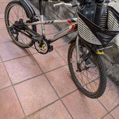 BRIDGESTONE 子ども用自転車 クロスファイヤージュニア 22サイズ シルバー＆ブラックの画像