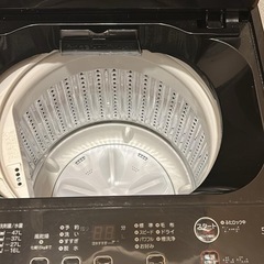 【12/6引取り】洗濯機※美品※2024年製の画像