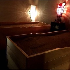 ヒノキの酵素風呂(土壌改良材)の使用
済おがくず差し上げますの画像