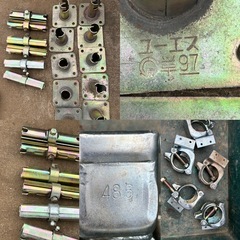 単管　クランプ　垂木止めクランプ　、の画像