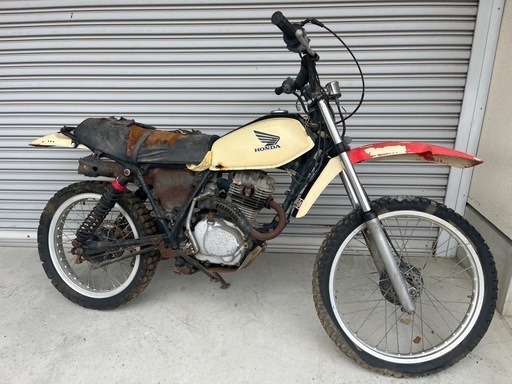 ホンダ　xl125 レストアベース