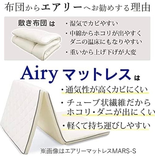 アイリス　マットレス  セミダブル