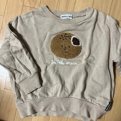 100cm 子供 冬服 トップス トレーナー の画像