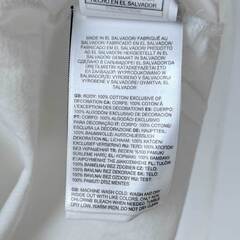 【未使用】ノースフェイス 長袖Tシャツ クルーネック ボックスロゴ バックプリント ロゴ M ホワイト NF0A811N メンズ THE NORTH FACE トップスの画像