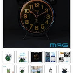 【確定】ベル目覚まし時計の画像