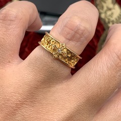 ディールデザイン　K18 リング　10g 約12.5号の画像