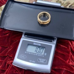 ディールデザイン　K18 リング　10g 約12.5号の画像