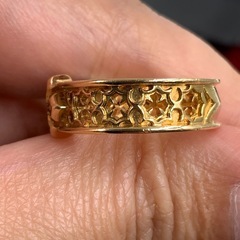 ディールデザイン　K18 リング　10g 約12.5号の画像