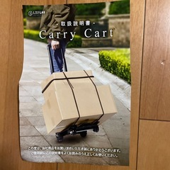 【未使用】キャリーカートの画像
