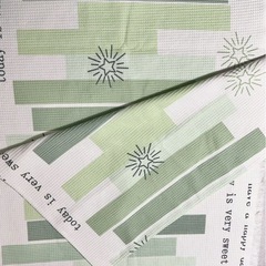 ソファカバー　ライトグリーン　マルチカバー　180×230の画像