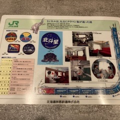 JR北海道　青函トンネル開業　下敷きの画像