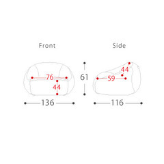 ソファ 1人用の画像