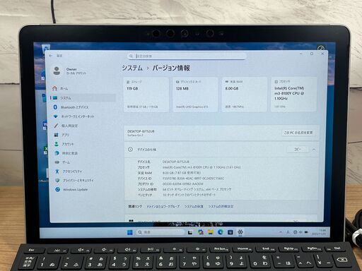 【美品・LTE】06140 Surface Go2 LTE  Office2024 Win11 タブレット マイクロソフト　コンパクト