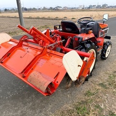 ヤンマー F165 949時間❗️ロータリー付き 自動水平 ハイグリップターン  17馬力 洗車ポンプ F165Dの画像