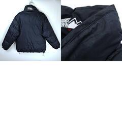 ファーストダウン FIRST DOWN ダウン ジャケット アウター リバーシブル M オリーブ ブラック F142500 ユニセックス BUBBLE DOWN JACKETの画像