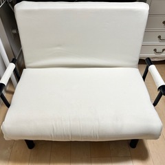 2人掛けソファーベッドの画像