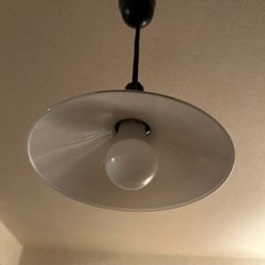 12月13日まで　ガラスシェード　電傘　照明　の画像
