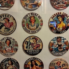 アメリカン木製コースターコレクションの画像