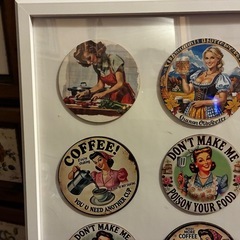 アメリカン木製コースターコレクションの画像