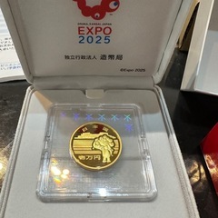 金貨　万博ミャクミャク硬貨　　の画像