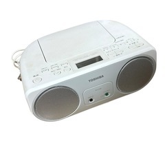 【動作品】東芝CDプレイヤーラジオプレイヤーCDラジオTY-C150の画像