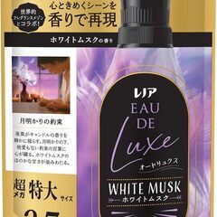 【４個セット】レノア Lenor オードリュクス 柔軟剤 ホワイトムスクの香り 詰め替え 1410mLの画像