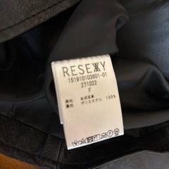 フェイクレザージャケットの画像