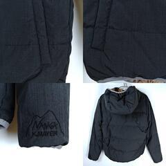 KRIFF MAYER × NANGA リバーシブルダウンジャケット S YELLOW×BLACK 2019902 メンズ ナンガ×クリフメイヤーの画像