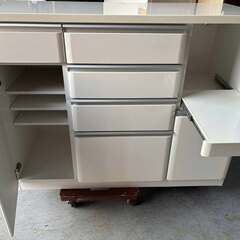 NITORI キッチンカウンターキッチンキャビネット 幅120cm Used・美品の画像