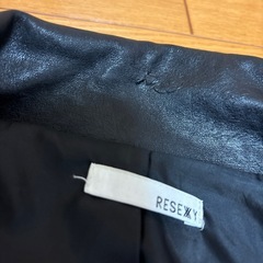 フェイクレザージャケットの画像