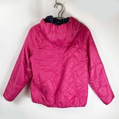 エレッセ 中綿 リバース ナイロン ジャケット フーディ L ピンク WL2850 レディース ellesse テニス バドミントン スポーツウェアの画像