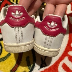 スタンスミス ピンク キッズ 16cmの画像