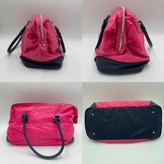 【未使用】プリンス ボストンバッグ ピンク FL664 Prince テニス バドミントン スポーツバッグの画像