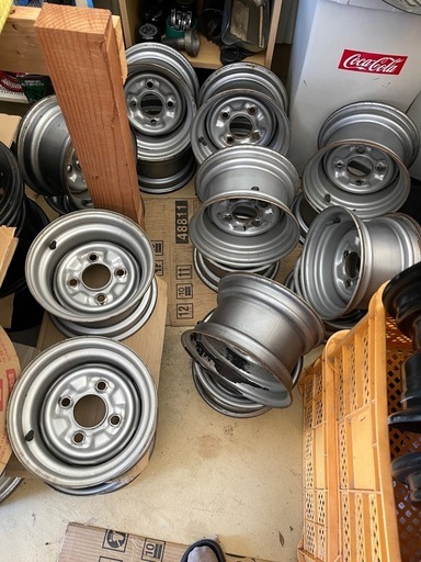 ダイハツ　10インチ　6j  pcd110　深リム