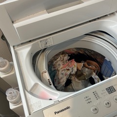 お話中　Panasonic 洗濯機　5キロの画像