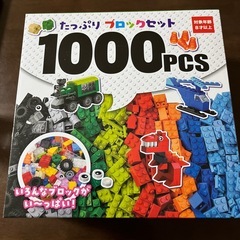 たっぷりブロックセット　1000pcsの画像