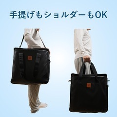 【新品】ソフトクーラーボックス 保冷バッグ 多機能アウトドアボックス 両サイドポケット 丈夫 撥水加工 折り畳め 大容量 収納バッグ 旅行 キャンプ スポーツ アウトドア 花見 運動会 公園 BBQ用 ブラックの画像