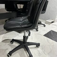 🎯【大口歓迎！】オフィスチェア30脚セット (キャスター付き・中古) - 事務所移転/開業に最適！の画像