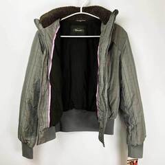 【未使用】カバロ puella 中綿 裏フリース ライディング ジャケット 36 カーキ レディース CAVALLO 乗馬 馬術の画像