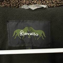 【未使用】カバロ puella 中綿 裏フリース ライディング ジャケット 36 カーキ レディース CAVALLO 乗馬 馬術の画像