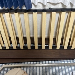 ダブルベッド　フレームのみの画像