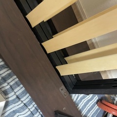 ダブルベッド　フレームのみの画像