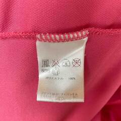 パラディーゾ ドライシャツ プラシャツ 吸収速乾 L ピンク レディース PARADISO テニス バドミントン スポーツウェアの画像