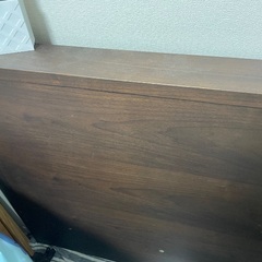 ダブルベッド　フレームのみの画像