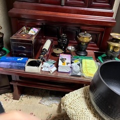 12月中　大阪府引き取り限定　創価学会 高級仏壇セット　りん、経机など含むの画像