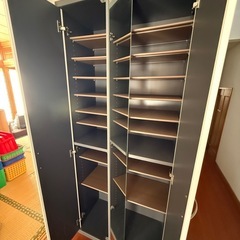 シューズクローゼット 鏡付き ユーアイの画像