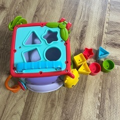 フィッシャープライス バイリンガルラーニングボックス 英語　おもちゃの画像