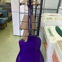 【リサイクルショップ ピカソ 小松原】🎸✨ おしゃれなパープルアコースティックギター入荷！ ✨🎸★8916★の画像