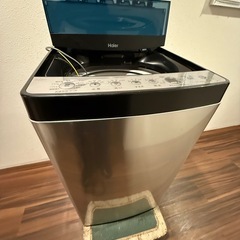 ハイアール　洗濯機　2021年製の画像